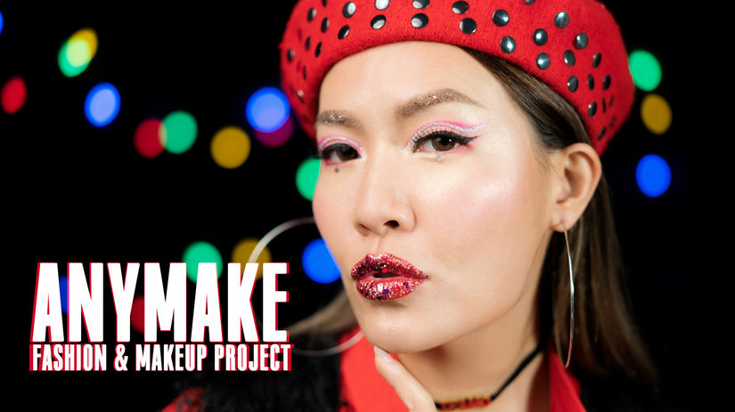 ANYMAKE Ep.2 CHRISTMAS GLITTER MAKEUP